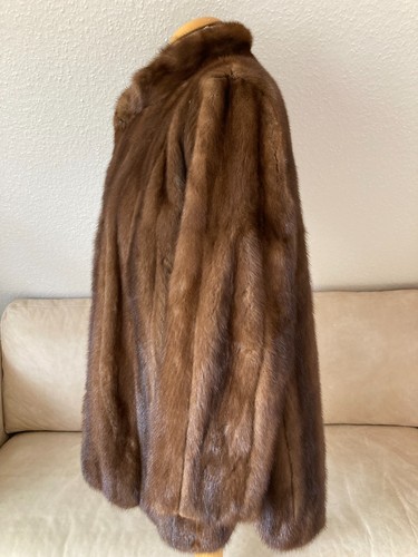 Original ECHT Pelzjacke Felljacke Gr L Braun - Kuschel Faktor - Picture 5 of 17