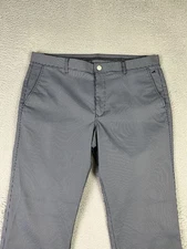 Bonobos Maide Pants Mens 38x32 Blue Micro Houndstooth Golf Activewear Chino