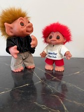 Lot Vintage 9" Thomas Dam 1977 Troll Pointed ears Denmark compani Dam 1988 6"