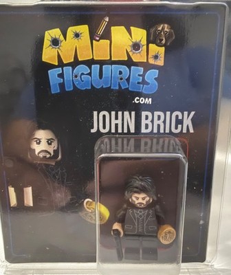 Custom Printed minifigure -''John Brick''