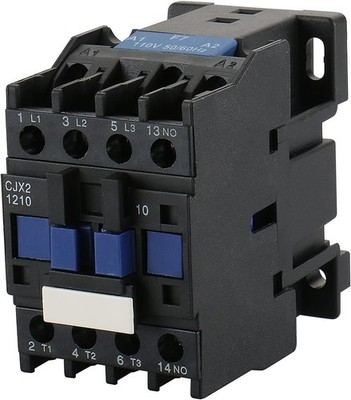 CJX2-1210 3 Pole AC Contactor 110VAC Coil 3NO 1NO Auxiliary 660V Three Phase