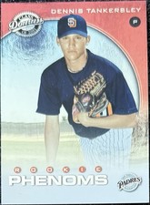 2001 Donruss Class Of 2001 Rookie Phenoms /625 Dennis Tankersley #213 Rookie RC