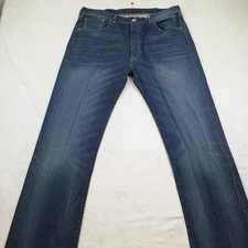 Levis 501 Jeans Mens 38x34 Blue Straight Leg Button Fly Original Fit 5-Pocket