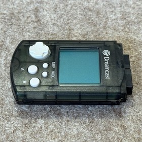 Sega Dreamcast Smoke Clear Black VMU Visual Memory Unit HKT-7000 JPN | US SELLER