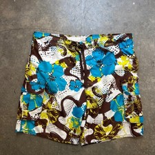 Y2K OP Ocean Pacific Floral Surf Board Short Swim Trunks Size XL