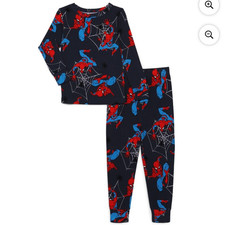 Spiderman Toddler Unisex Long Sleeve Top and Pants 2pc Set 3T NWT