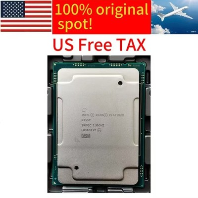 Intel Xeon Platinum 8255c CPU processor 2.50ghz 24-core 35.75mb 165w lga-3647