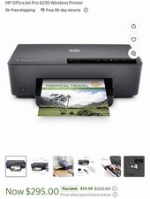 HP OfficeJet Pro 6230 Wireless Color Inkjet Printer