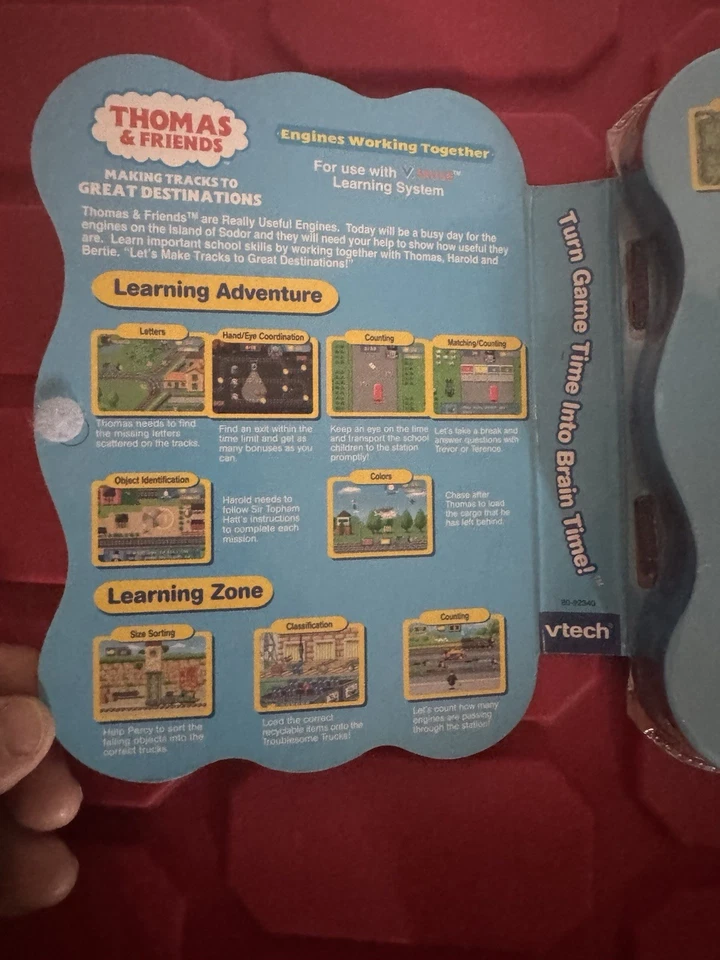 VTech V-Smile Smartridge Thomas & Friends New In Package - Image 3 of 4