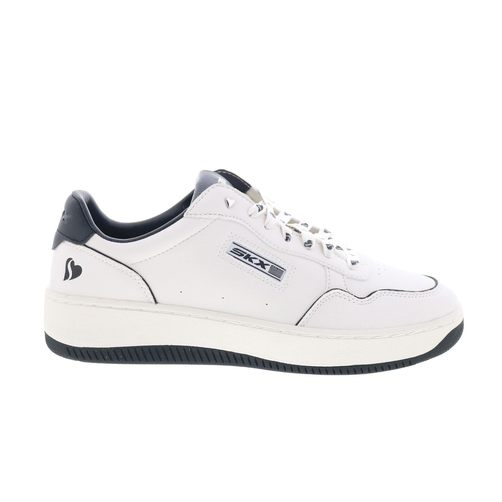 Skechers Sport Court 2.0 - Made With Love Womens White Sneakers Shoes