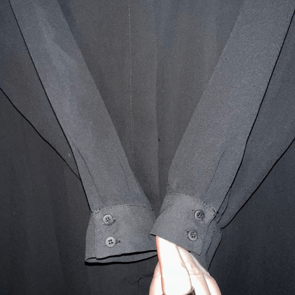 Zara Basic Women’s Medium Button Down Collared Ch… - image 5