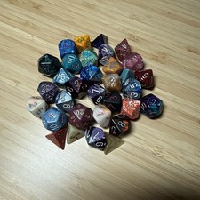 Gaming Dice  miscellaneous Colors,  Styles 32 Total Dice Included See Photos