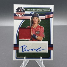 2023 Panini USA Baseball Stars & Stripes Bear Calvo Auto Jersey Patch Rookie