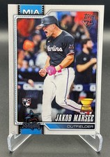 2026 Topps Series 1 - Jakob Marsee #37 (RC) - Miami Marlins