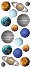 Paper House Foil Stickers-Planets - 3 Pack