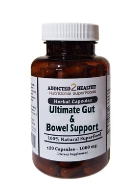 Ultimate Gut & Bowel Support (120 Capsules)   Advanced Prebiotic Fiber Blend