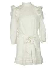 Reformation Dinah Dress in White Cotton
