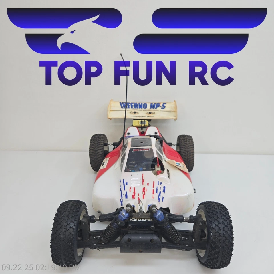 Kyosho Inferno MP-5 w/ OS Max RG Nitro Engine & Tons of Upgrades - Image 2 of 4