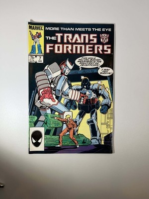 Transformers #7 (1985) in 9.0 Very Fine/Near Mint -Unlimited Shipping