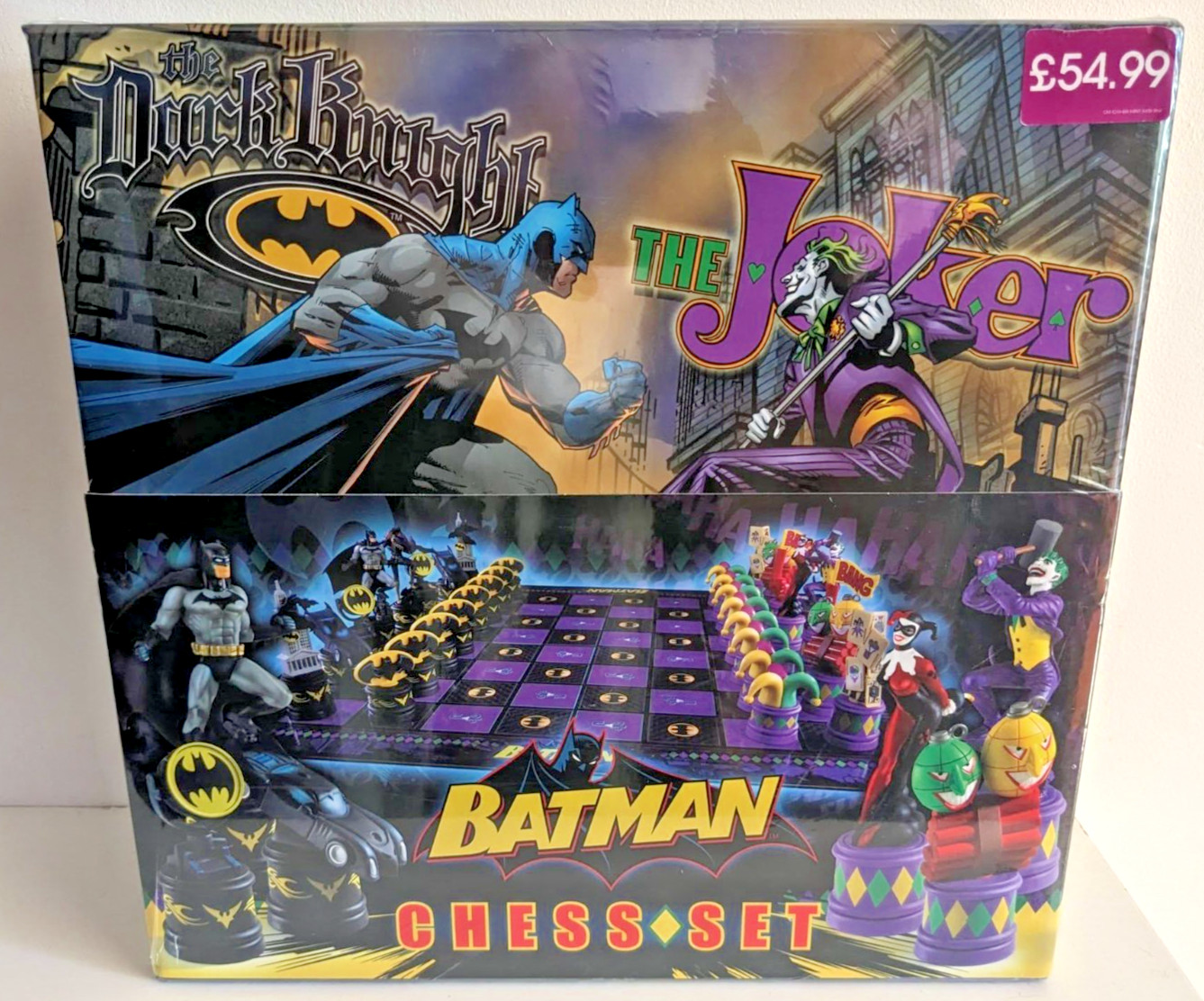 BATMAN Chess Set : Dark Knight Vs The Joker – Noble Collection BRAND NEW SEALED