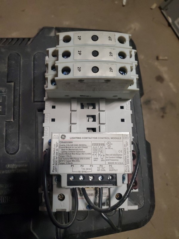 GE Lighting Contactor CR460B