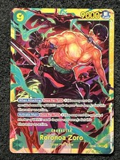 One Piece Roronoa Zoro OP06-118 SEC PRB02 Secret Rare
