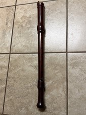 Vintage KOCH Haverhill NH Tenor Recorder 24&rdquo; 3-Piece Wood w/ Original Box