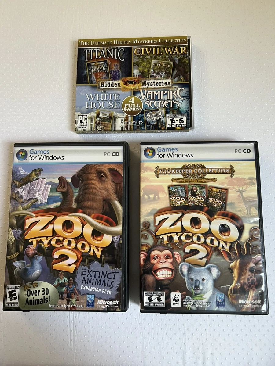 Zoo Tycoon Complete Collection for sale - eBay