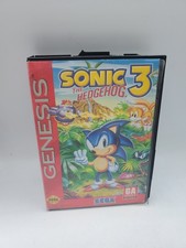 Sonic the Hedgehog 3 Sega Genesis, 1994 Authentic Case Box Only