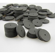 100/pk Silicone Rubber Polishing Wheels Polishers for or Jewelry Rotar