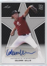 2020 Leaf Perfect Game National Showcase /50 Coleman Willis #BA-CW3 Auto 0b5