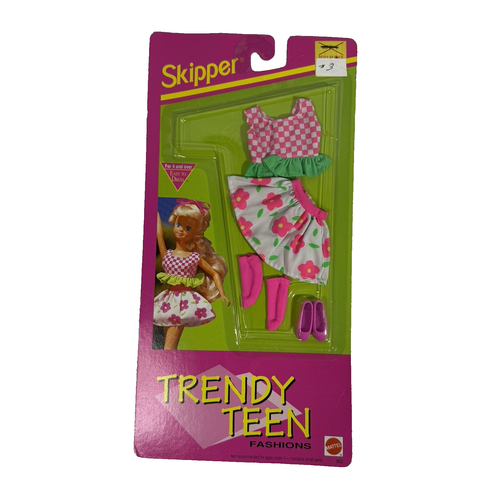 Barbie Skipper Junior Fashions For Skipper Too Twinkles – Poupée Neuve