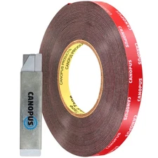 06382 Automotive Acrylic Plus Attachment Tape 0.5in x 20yd, Double Sided
