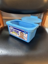 Vintage Fred Meyer Baby Wipes Dispenser Empty Plastic Container BOX ONLY