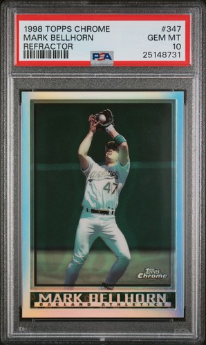 Mark Bellhorn [Refractor] #347 1998 Topps Chrome card