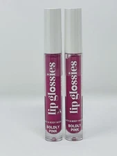 2 BATH & BODY WORKS LIP GLOSSIES Boldly Pink NEW