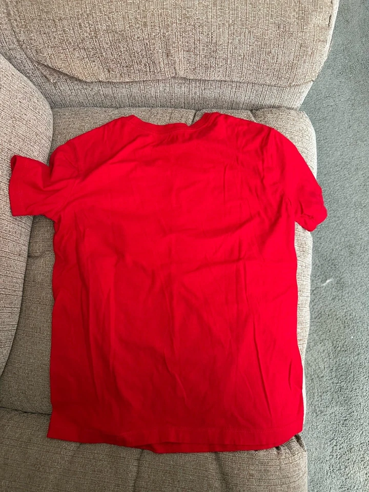 THE LEGO BATMAN Movie Boys T-Shirt Red New Large - Image 2 of 2