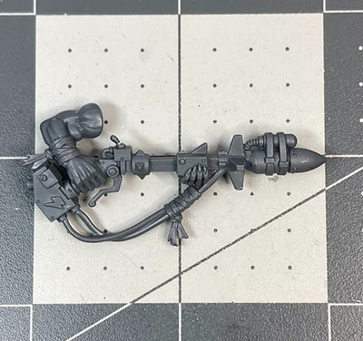 Gorkamorka 40K Orks ROKKIT BOYZ ARM Missile Launcher bit Waaagh! GW dakka BB26