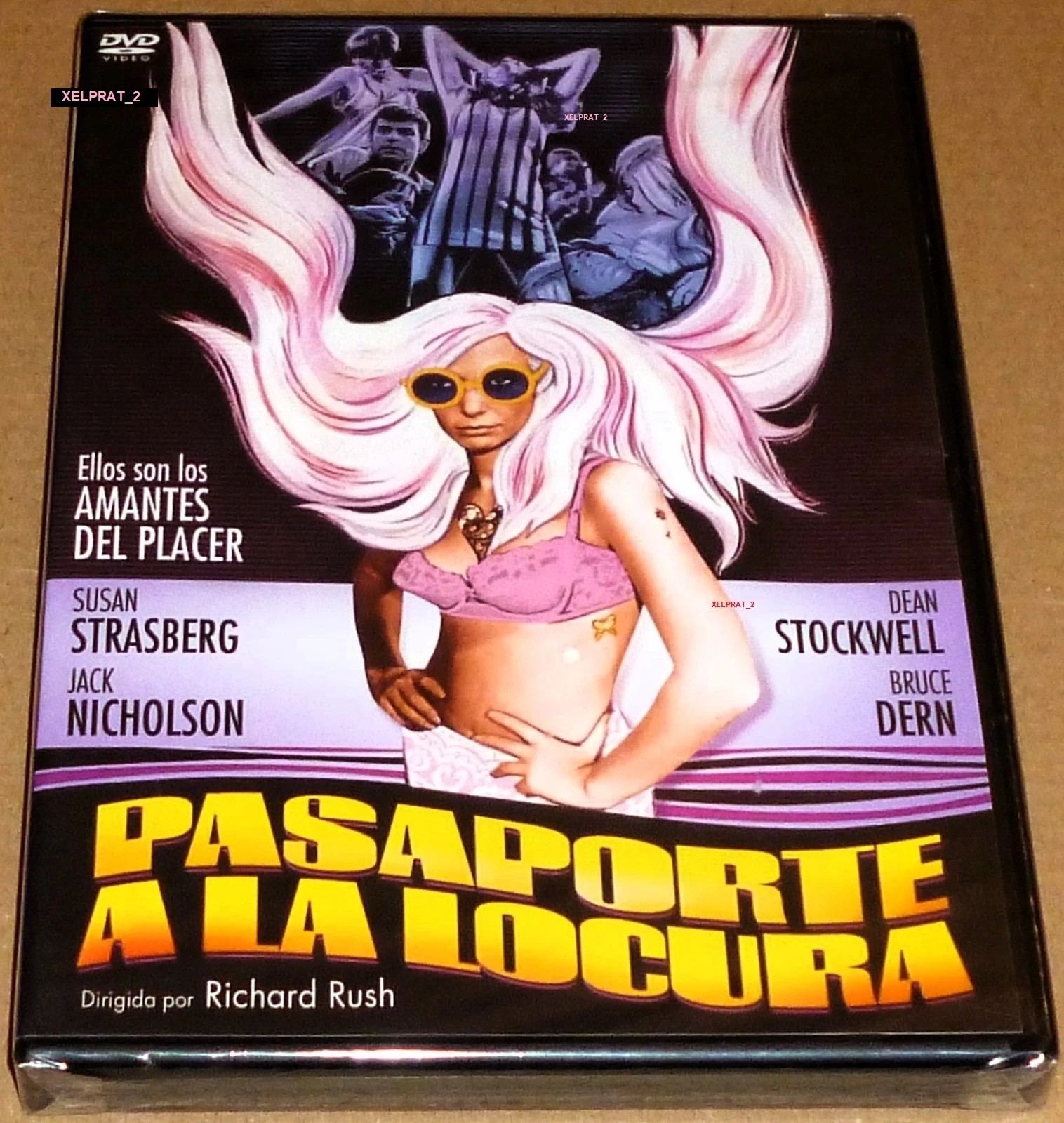 PASAPORTE A LA LOCURA / PSYCH-OUT (Dvd R2) English Español - Precintada Sealed