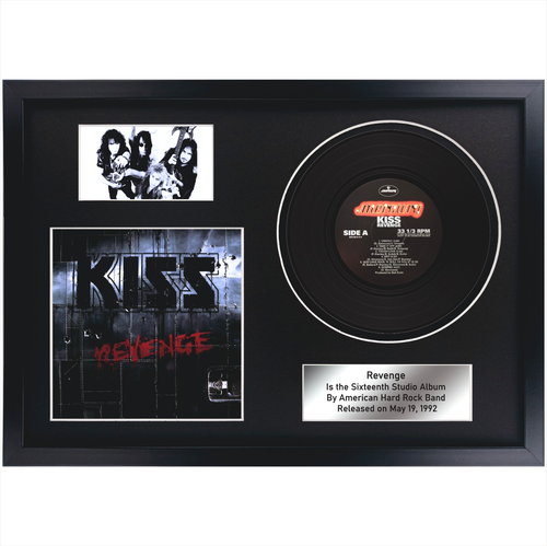 Kiss - Asylum / Rock Memorabilia / LP / Souvenir im schwarzen Rahmen / für Fans - Bild 18 von 20