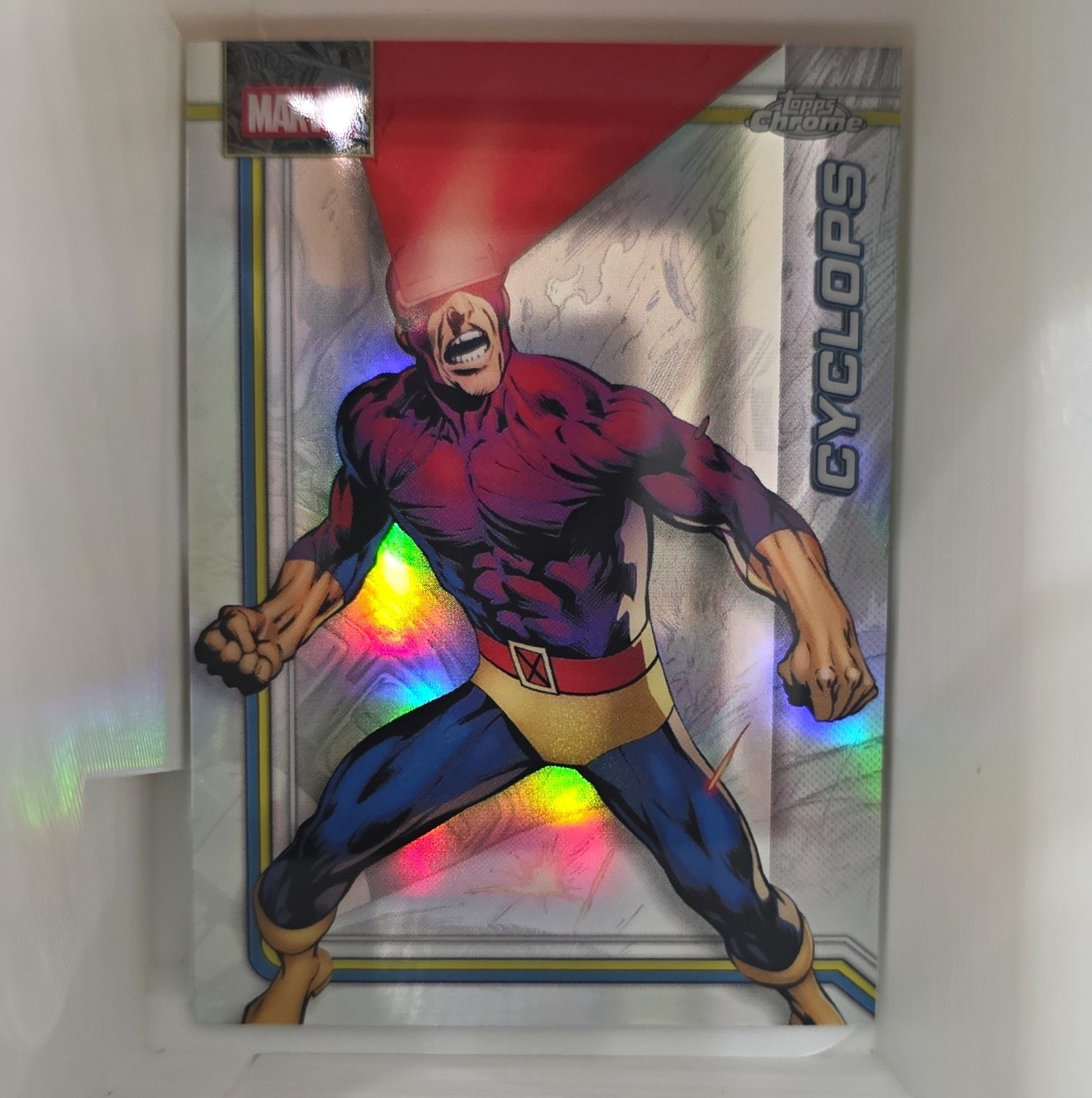 Topps Topps Chrome Marvel 2026 Cyclops Refractor #024 Non-Sport Trading Card