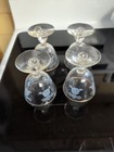 Set of 4 Homer Laughlin Queen Esther Liquor Cocktail Glasses Vintage Glassware — photo 8