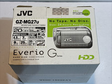 JVC Everio GZ-MG27U Standard Definition Camcorder Gray 20GB Hard Drive