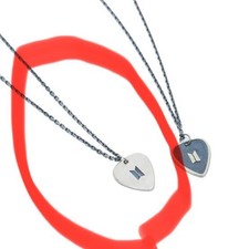 BTS SUGA Yoongi artist made necklace silver