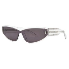 Calvin Klein Grey Irregular Unisex Sunglasses CK24534S 970 54 CK24534S 970 54