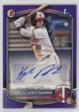 2025 Bowman Paper Prospect Retail Purple 67/250 Kyle DeBarge #BPA-KD Auto 1bi0