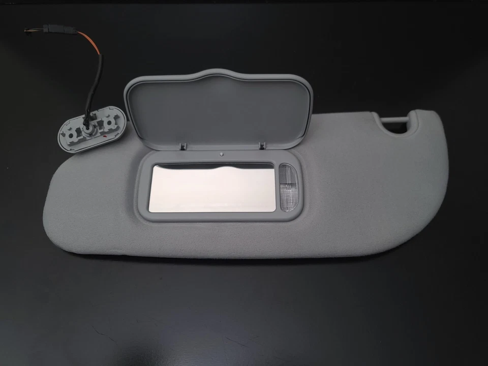 2002-2005 Ford Explorer Mercury Mountaineer Driver Side SUN VISOR LEFT GRAY LH - Image 4 of 4