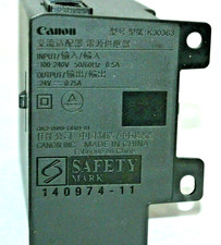 OEM CANON K30363 POWER SUPPLY ADAPTER FOR PIXNA MX490 MX492 TR4520 TR4522 B3.1