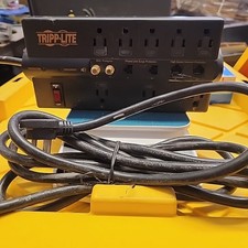 Tripp Lite TLP810NET 8-Outlet Surge Protector AC RJ-11 RJ-45 Coax Protection