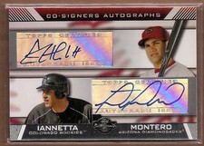2007 Topps Co-Signers Dual Autographs #IM Chris Iannetta/Miguel Montero Auto BB
